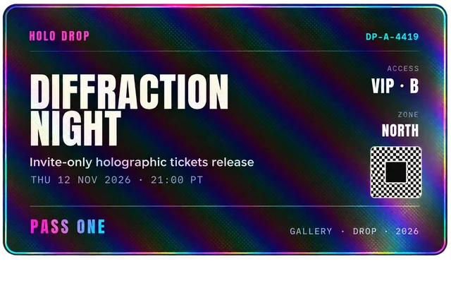 holographic pass